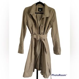 Target Mossimo tan trench coat